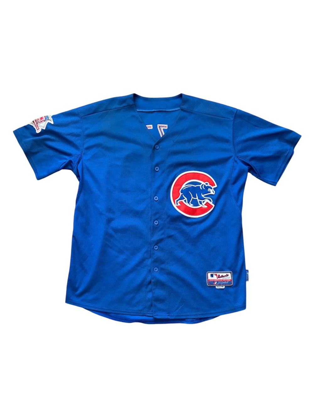 Majestic Chicago Cubs #44 Anthony Rizzo Alternate Blue Jersey
